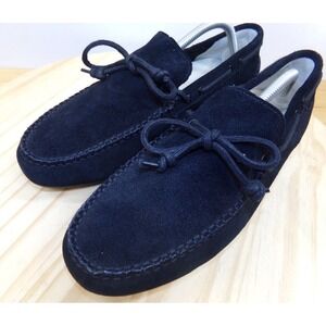 Cole‎ Haan Grand.OS Grant Driving Moc Boat Shoe Mens Black Suede Size 10 M